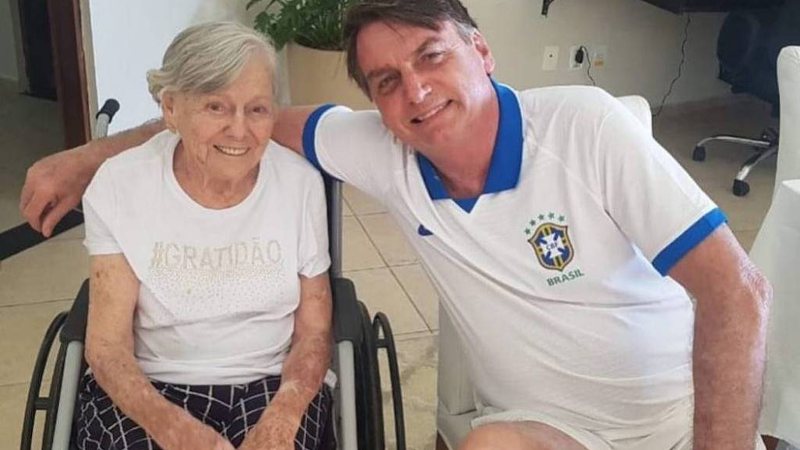 Morre a mãe do presidente Jair Bolsonaro aos 94 anos 