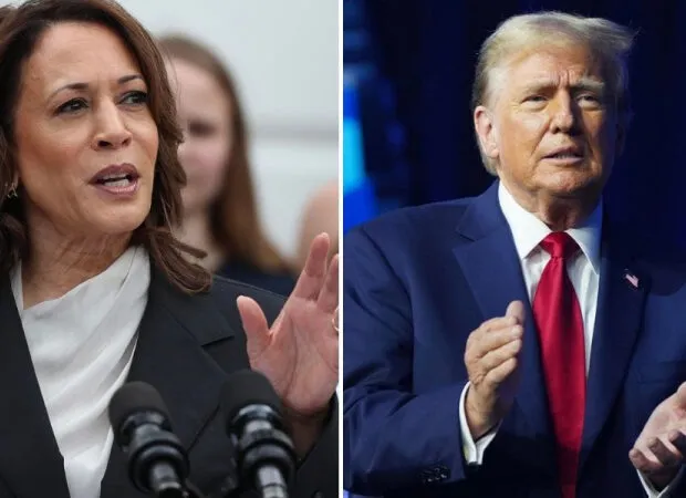 Kamala tem 49%, e Trump, 46% em nova pesquisa a 13 dias da eleição nos EUA