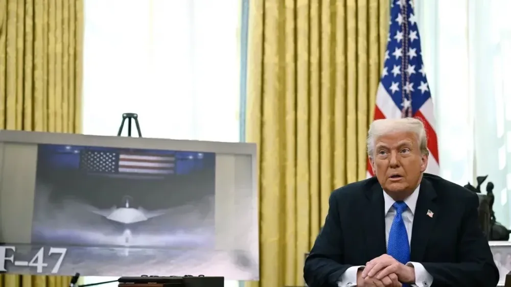 Trump anuncia acordo de R$ 100 bilhões para fabricar 'caça mais letal já criado' no planeta