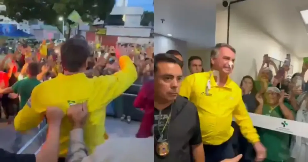 Bolsonaro deixa hospital em Natal e será transferido para Brasília