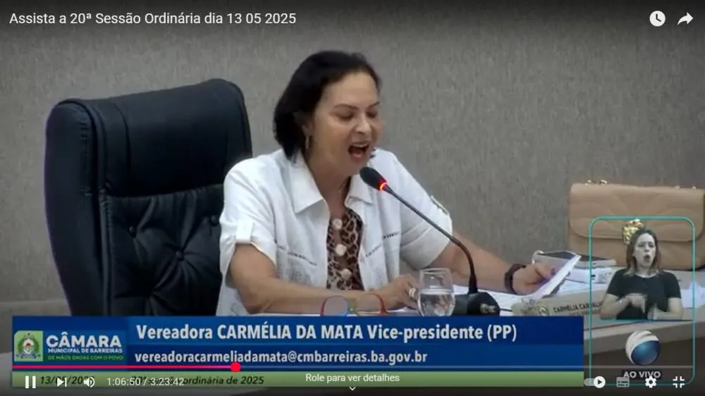 Explosiva! Vereadora Carmélia da Mata ameaça expor esquema de R$ 300, 400 mil: a vereadora ameaçou dizer o nome de quem se calou por dinheiro!