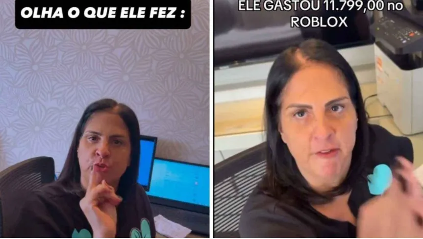 Garoto de 10 anos gasta quase R$ 12 mil no Roblox com cartão da mãe em Minas Gerais