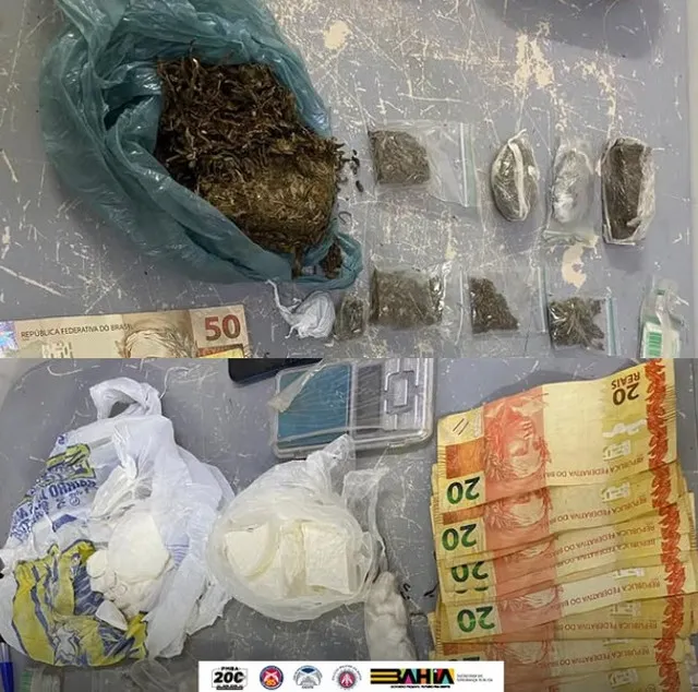 LEM: PETO da 85ª CIPM prende homem com drogas no Santa Cruz