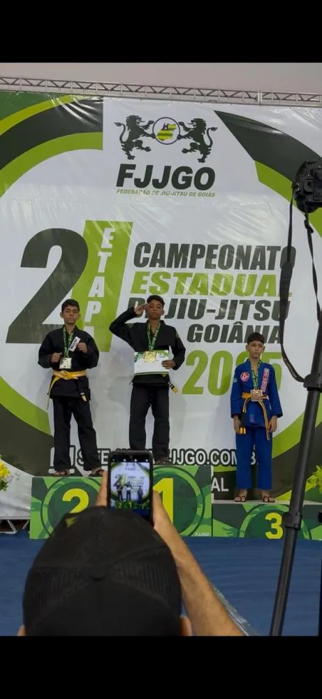 Atletas de Barreiras conquistam títulos na 2ª etapa do Campeonato Estadual de Jiu-Jítsu em Goiânia