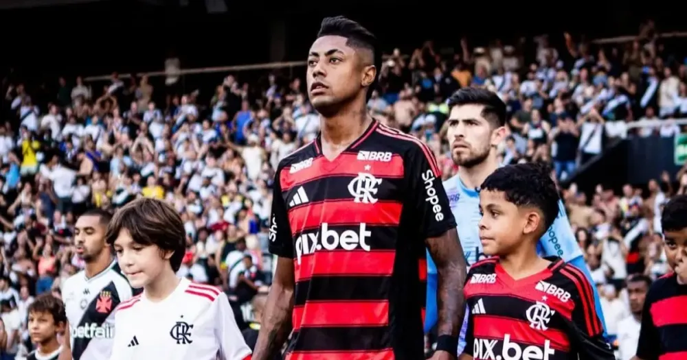 Bruno Henrique pode ser suspenso por até 260 dias pelo STJD e responde a investigação criminal