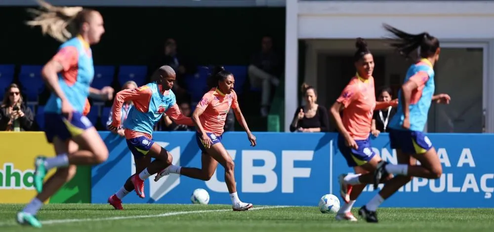 Brasil e Colômbia se enfrentam pela liderança do Grupo B da Copa América Feminina