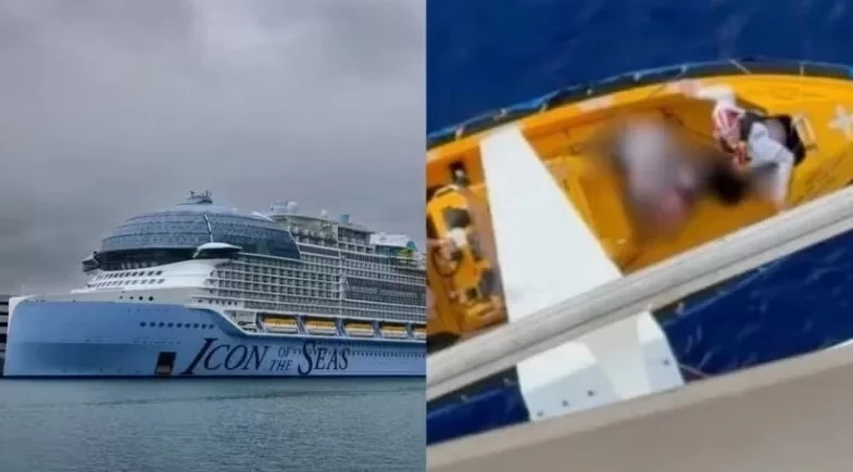 Tripulante morre após cair do maior cruzeiro do mundo no mar das Bahamas