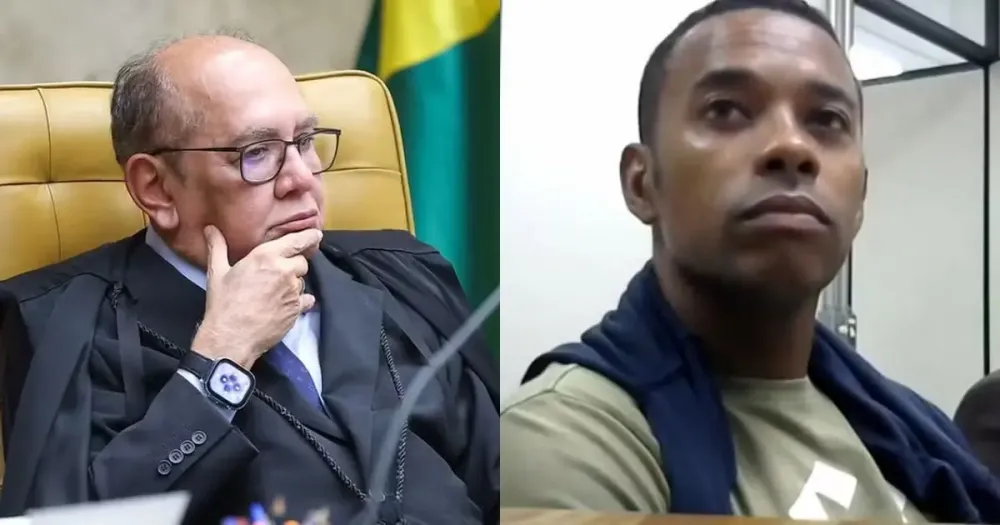 Gilmar Mendes diverge e vota pela soltura de Robinho em julgamento no STF