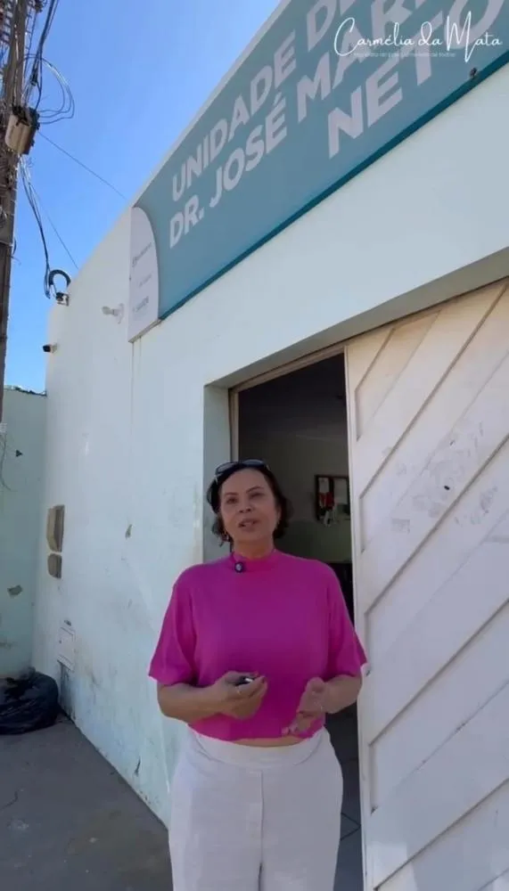 Carmélia da Mata denuncia caos no posto de saúde do Santa Luzia e cobra contratação urgente de profissionais