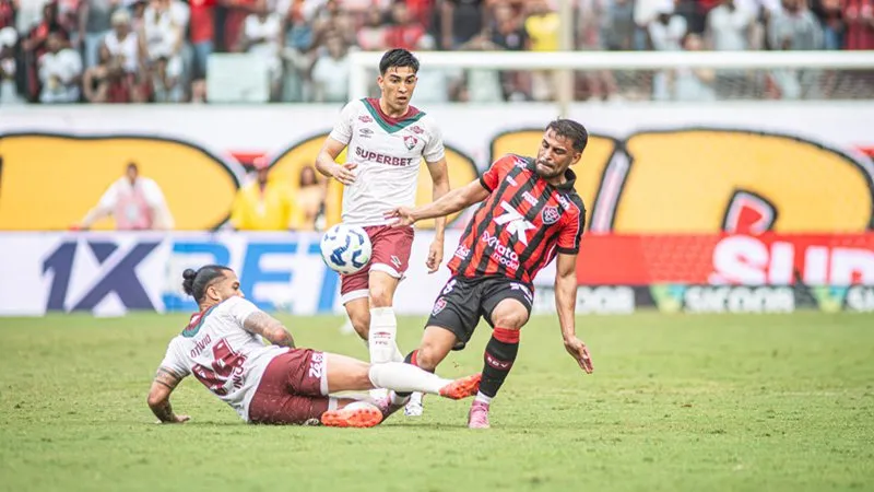 Vitória perde para o Fluminense por 1x0 e complica situação no Brasileirão