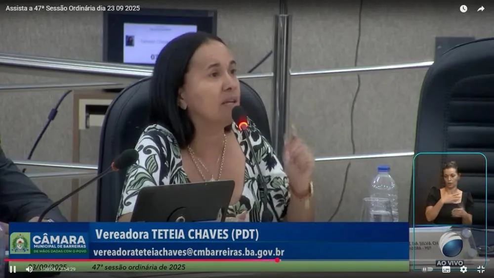 Vereadora barreirense Teteia Chaves denuncia o abandono do posto de saúde da Vila dos Funcionários