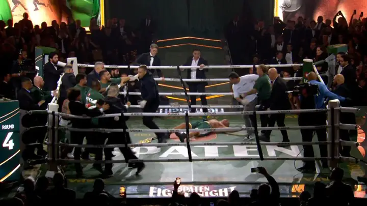 Spaten Fight Night 2 termina em pancadaria após vitória de Popó sobre Wanderlei Silva