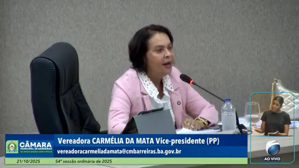 Vereadora Carmélia da Mata cobra valorização dos servidores públicos e critica os gastos exagerados com propaganda em Barreiras