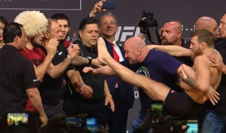 Conor McGregor provoca Islam Makhachev e prevê nocaute em até cinco minutos no UFC 322