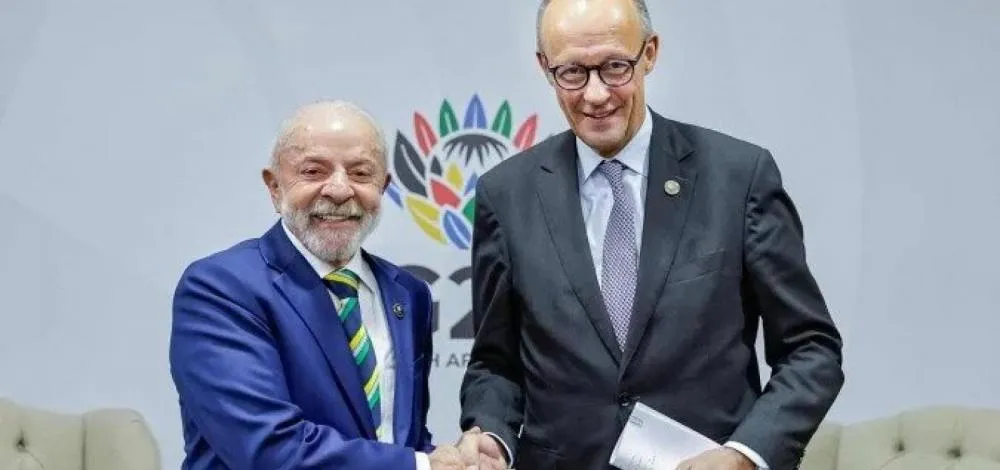 Lula e chanceler alemão reforçam parceria bilateral