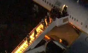 Emissoras dos EUA dizem que Nicolás Maduro desembarcou no Aeroporto Stewart, nos arredores de Nova York