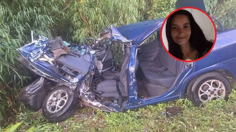 Acidente entre carro e caminhão deixa três mortos na SC-154, em Santa Catarina