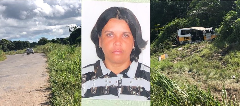Moradoras de Teófilo Otóni morrem em acidente com Van Escolar na BA 01 em Alcobaça