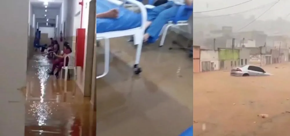 Forte chuva provoca alagamentos, danos estruturais e leva Cícero Dantas a decretar estado de emergência