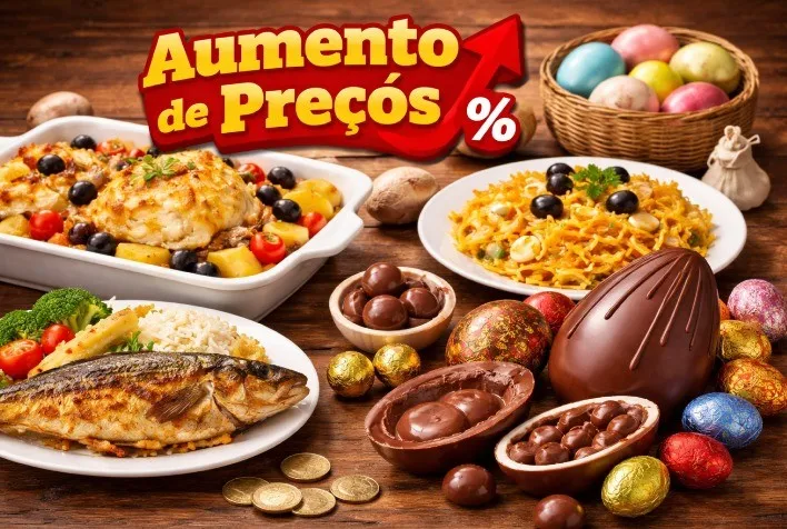 Chocolate mais caro pressiona orçamento das famílias na Páscoa de 2026