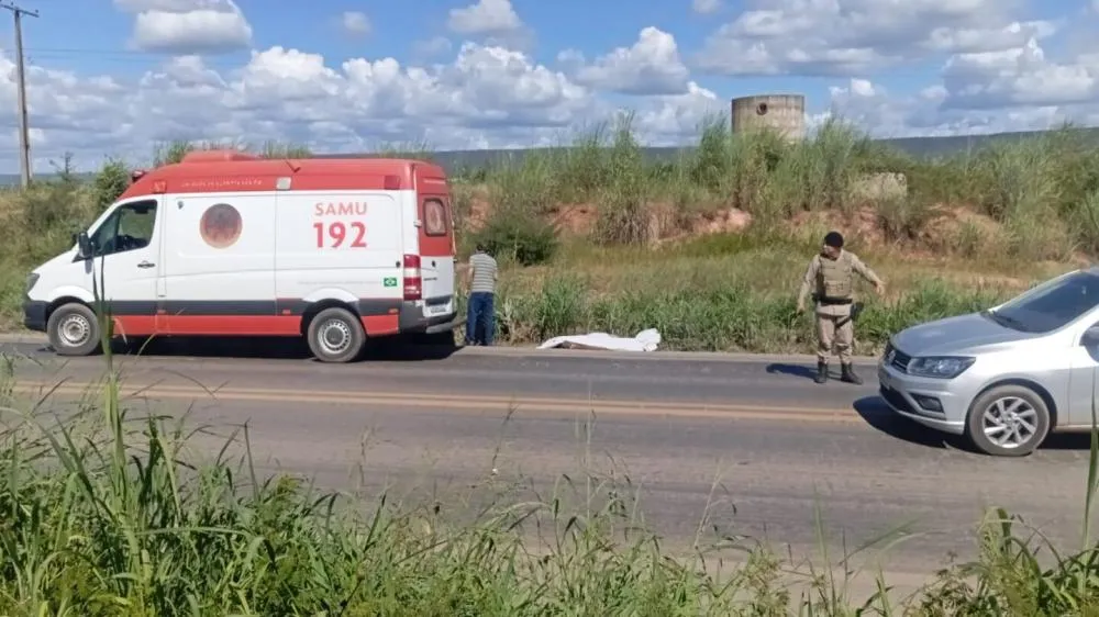 Tragédia! Atropelamento com vítima fatal é registrado na BR-135 em Barreiras