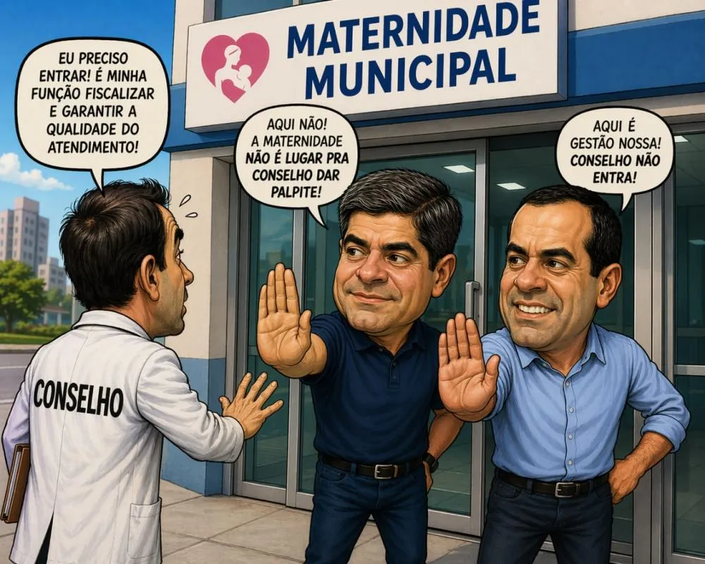 ACM Neto e Bruno Reis deixam o Conselho Municipal de Saúde fora de visita - a maternidade que levou 14 anos para ser concluída