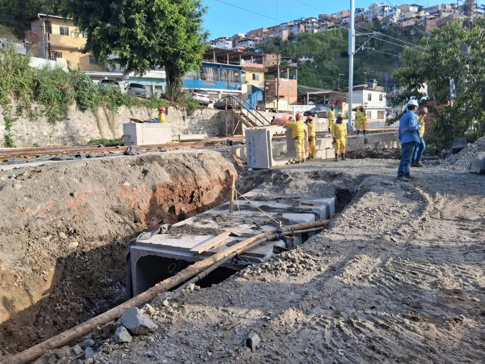 Obras do VLT vão acabar com os alagamentos na Cidade Baixa e no Subúrbio com o novo sistema de macrodrenagem