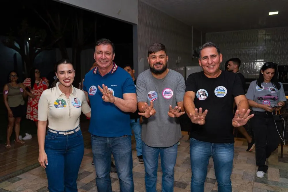 Vereadores promovem agendas para Cinthya Marabá e Ditinho Avivip em Luís Eduardo Magalhães