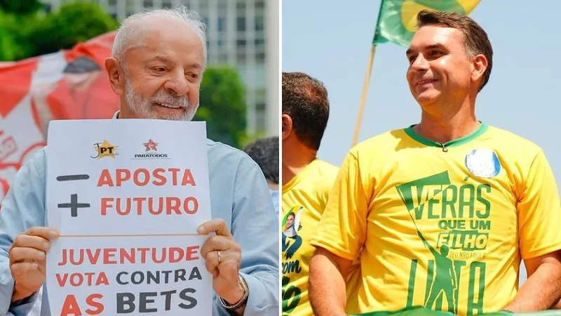 Pesquisa CNT/MDA aponta empate técnico entre Flávio Bolsonaro e Lula no segundo turno