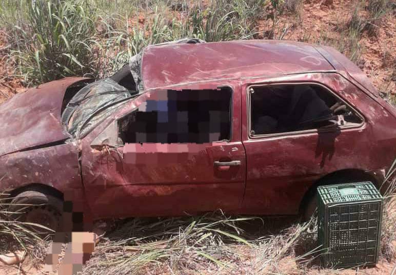 Motorista morre em capotamento na zona rural de São Desidério