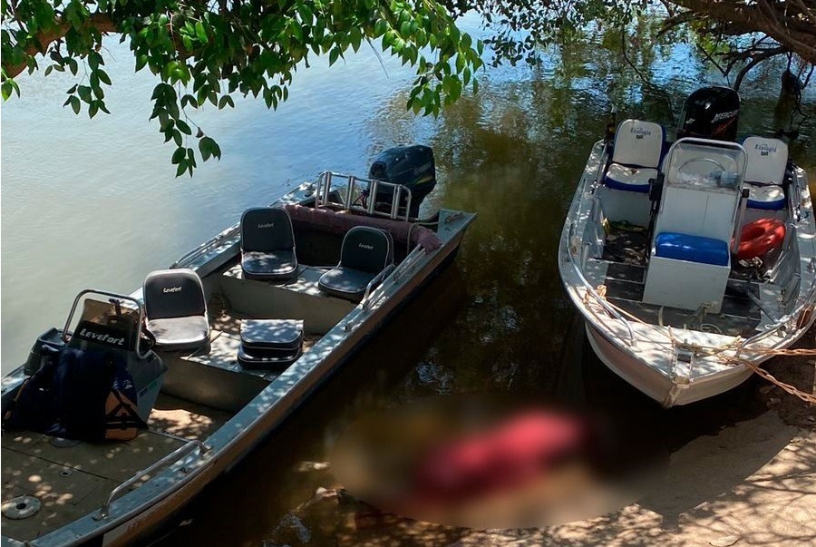 Bombeiros do 17º BBM resgatam corpo de pescador de 69 anos que desapareceu no Rio Grande em Angical