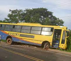 Criança de 7 anos morre atropelada ao descer de ônibus escolar em Corrente